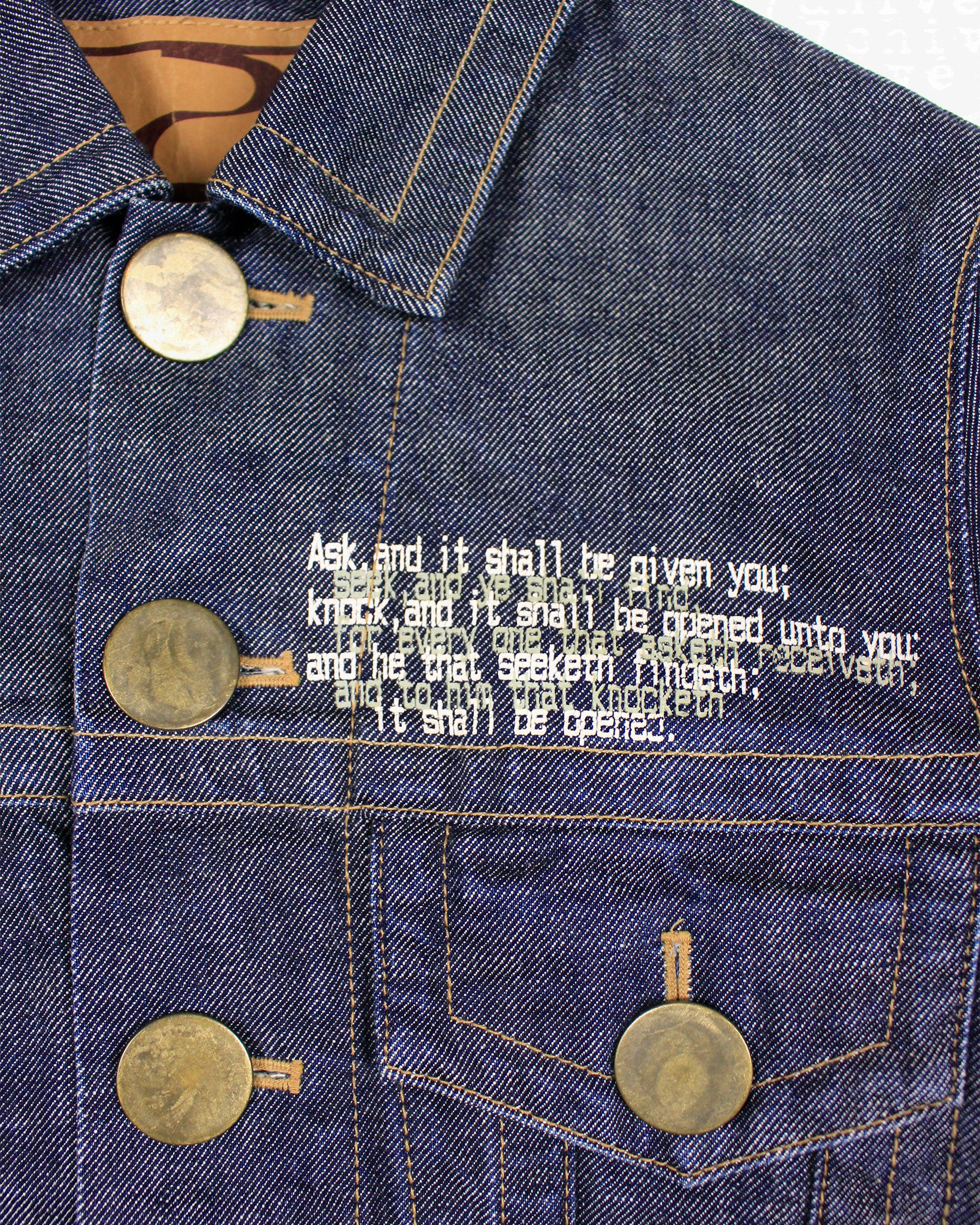 Beauty:Beast 90s ‘Poem’ Denim Jacket