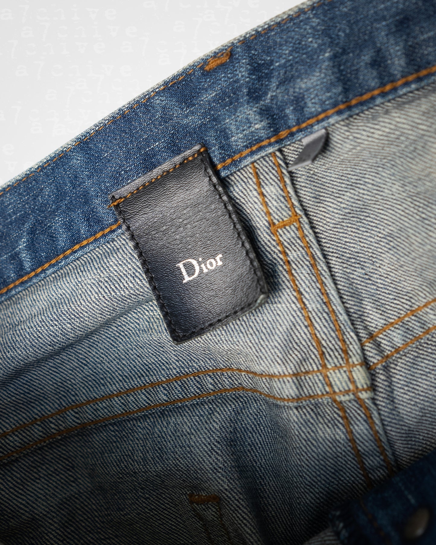 Dior Homme 2003 Clawmark Denim