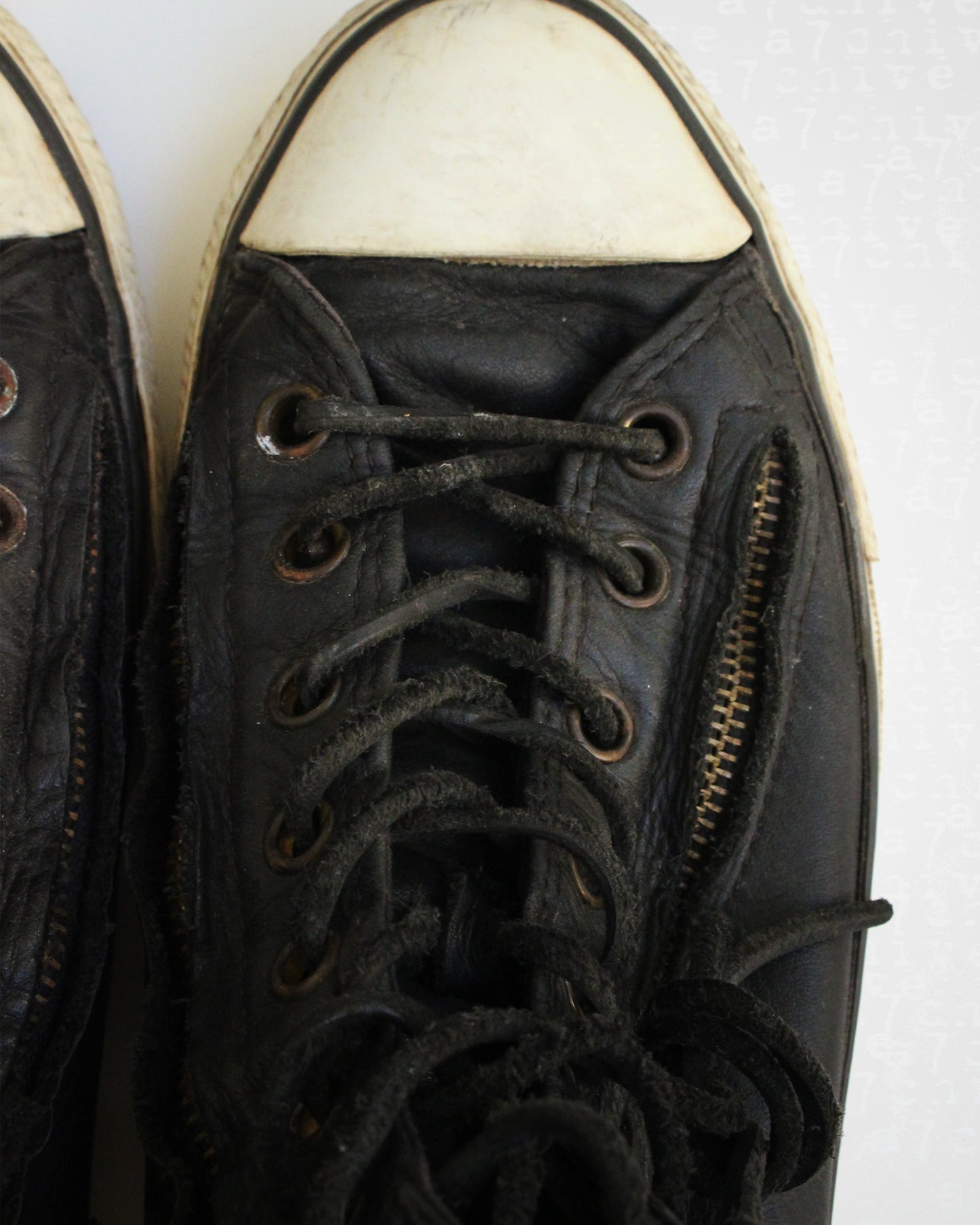 John Varvatos Leather Studded All Stars