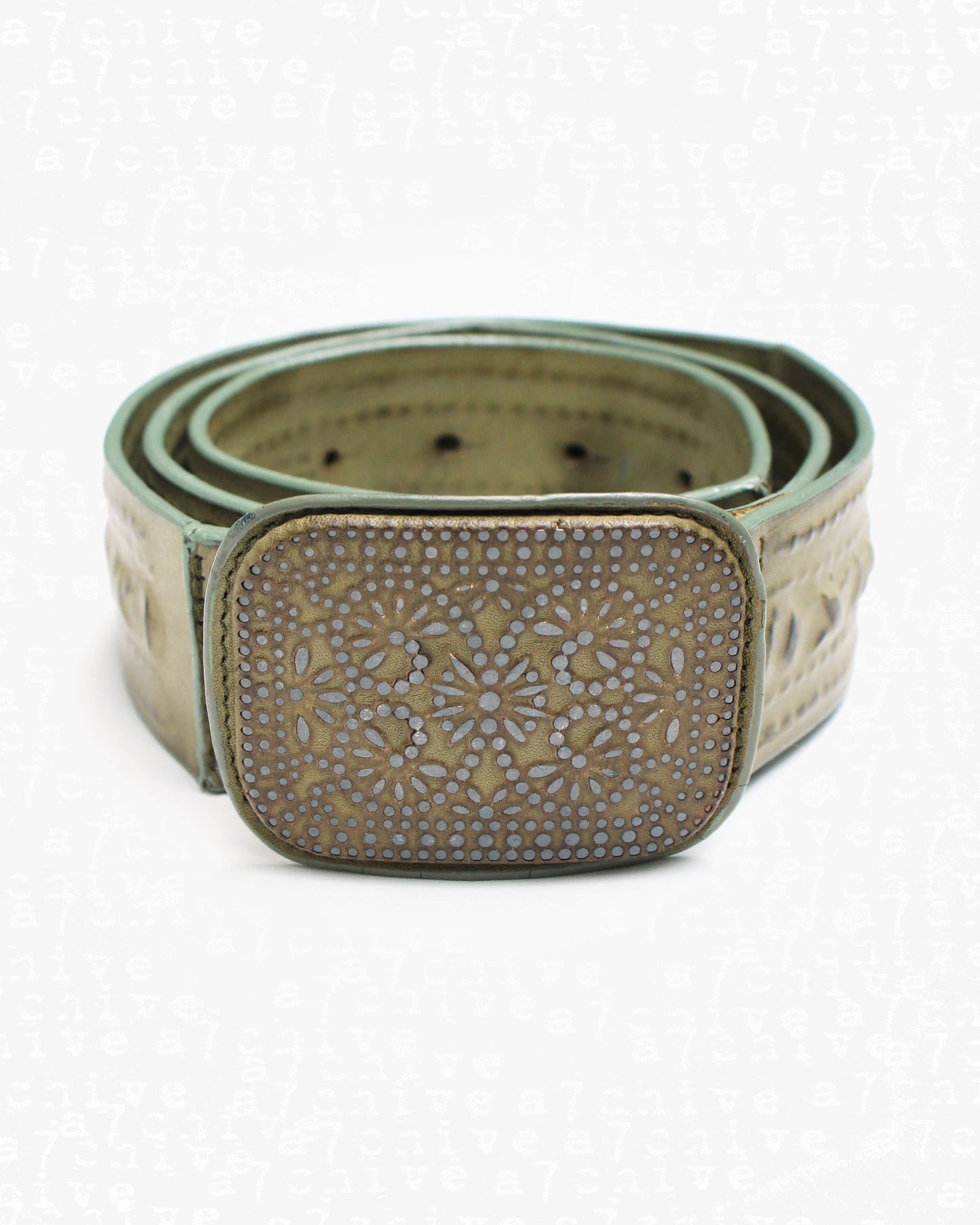 Marithé + François Girbaud Imprint Belt