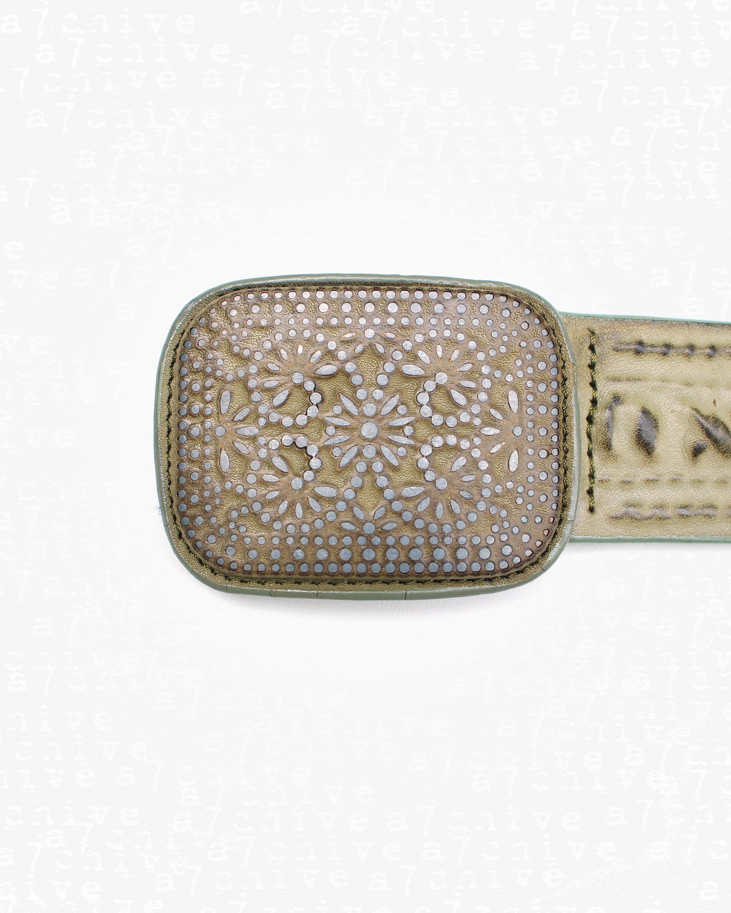 Marithé + François Girbaud Imprint Belt