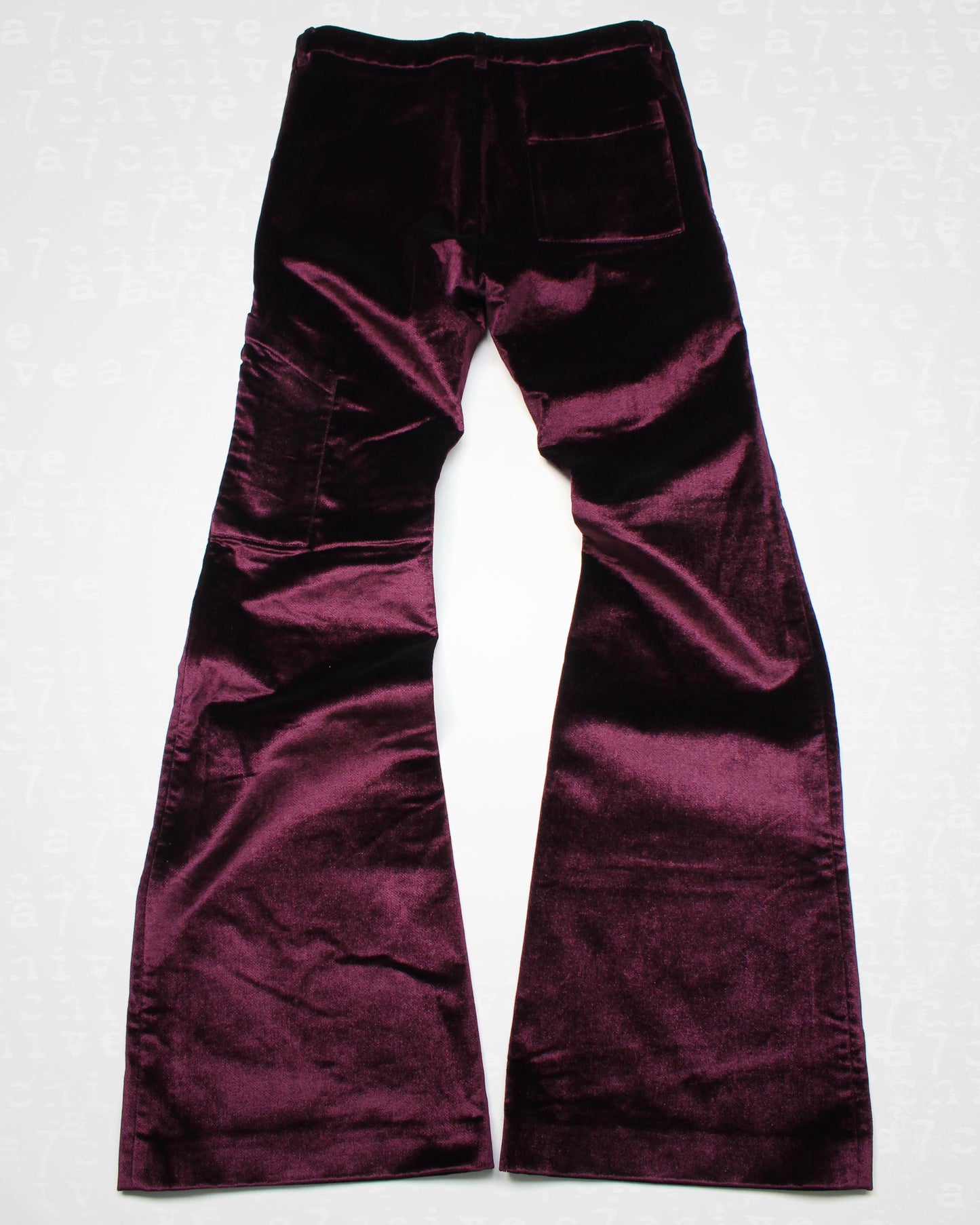 Vetements AW2016 Velvet Carpenter Flares