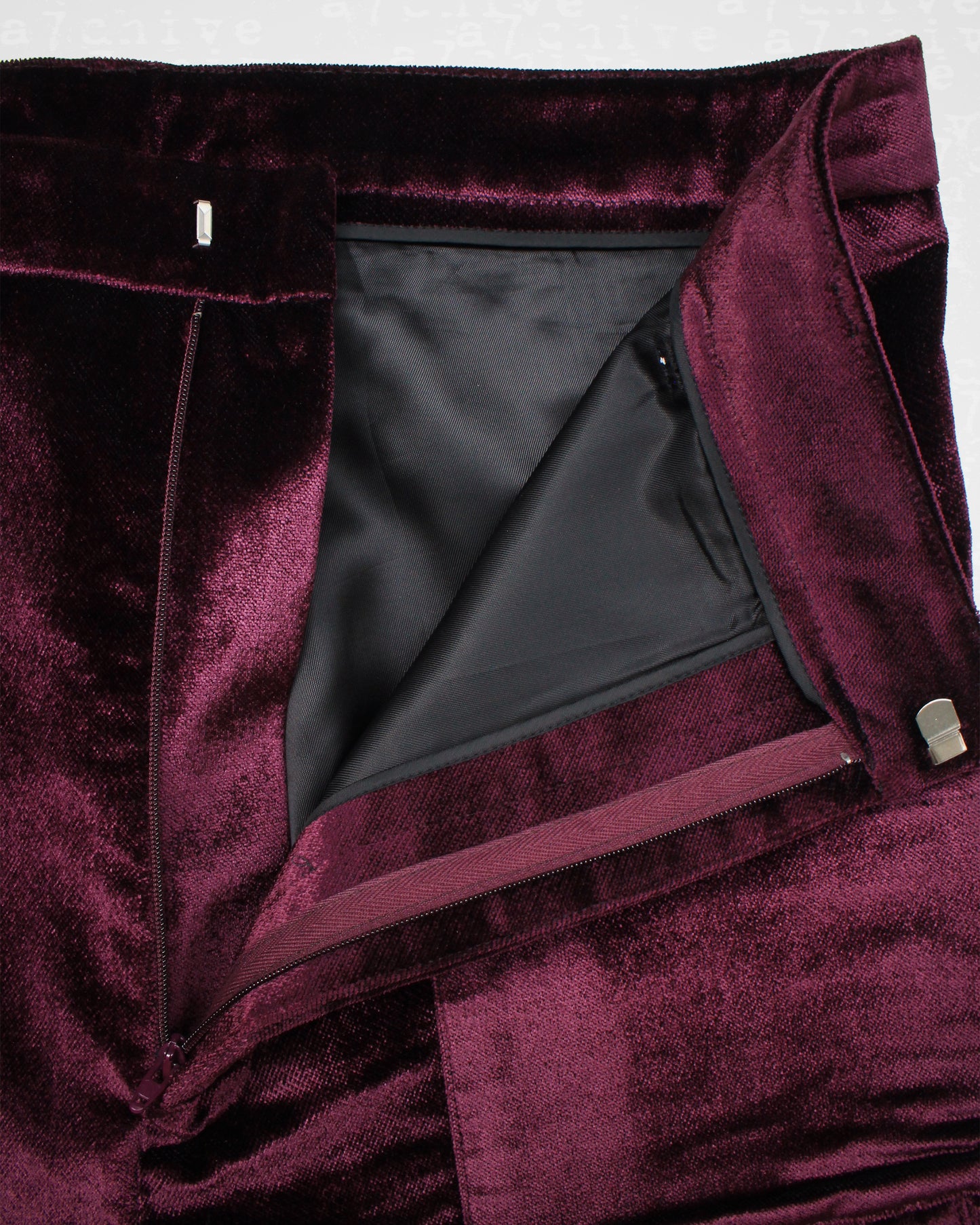 Vetements AW2016 Velvet Carpenter Flares