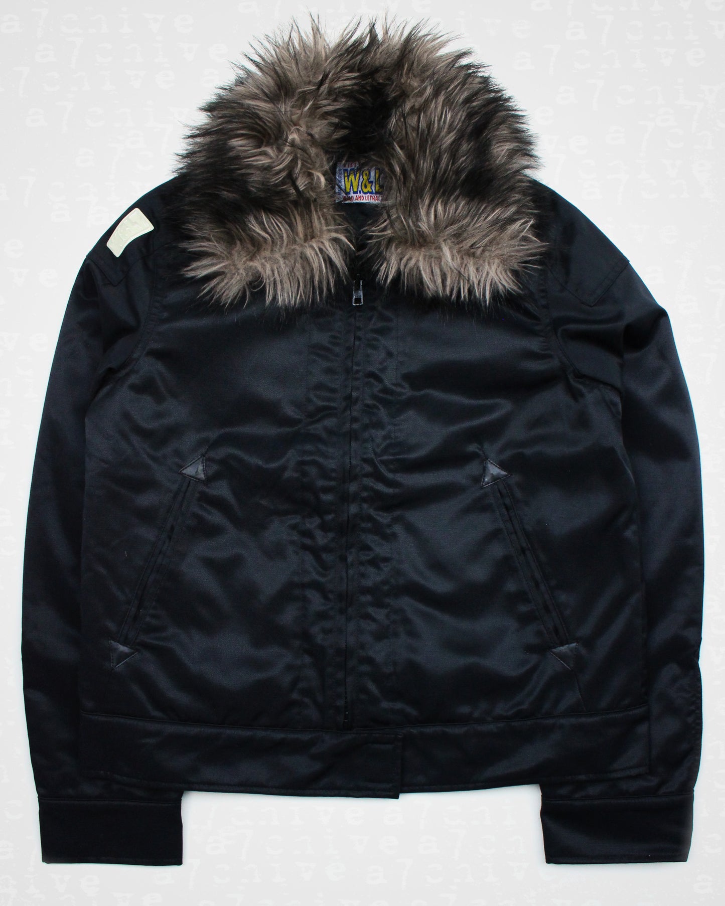 Walter van Beirendonck W&LT Black Nylon Jacket