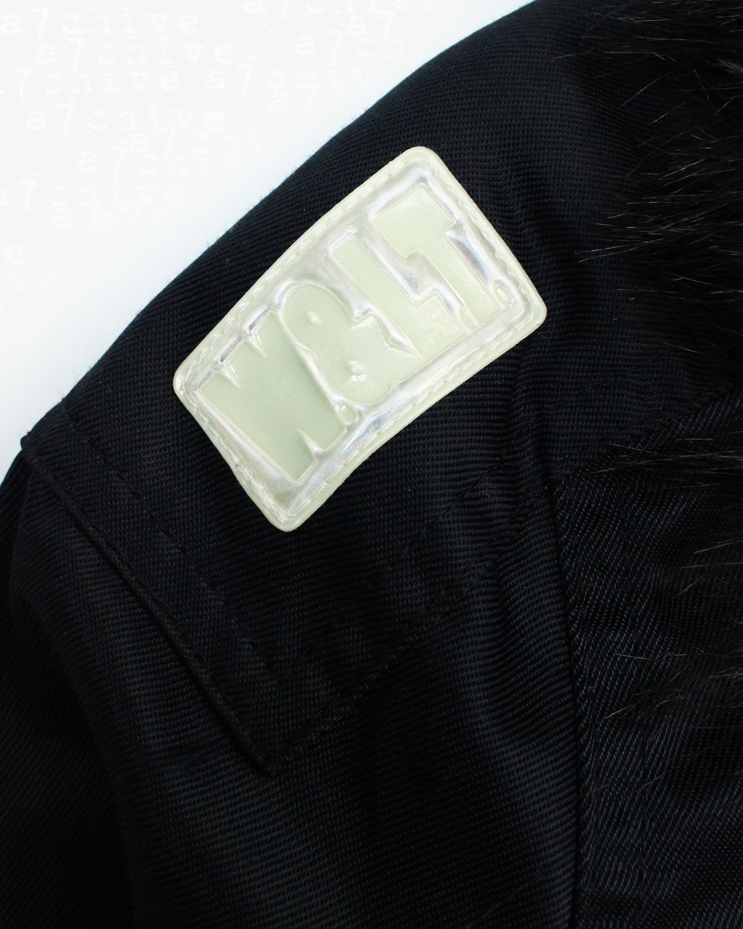 Walter van Beirendonck W&LT Black Nylon Jacket