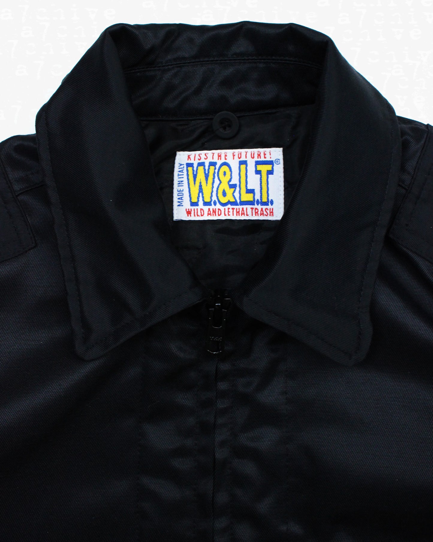 Walter van Beirendonck W&LT Black Nylon Jacket