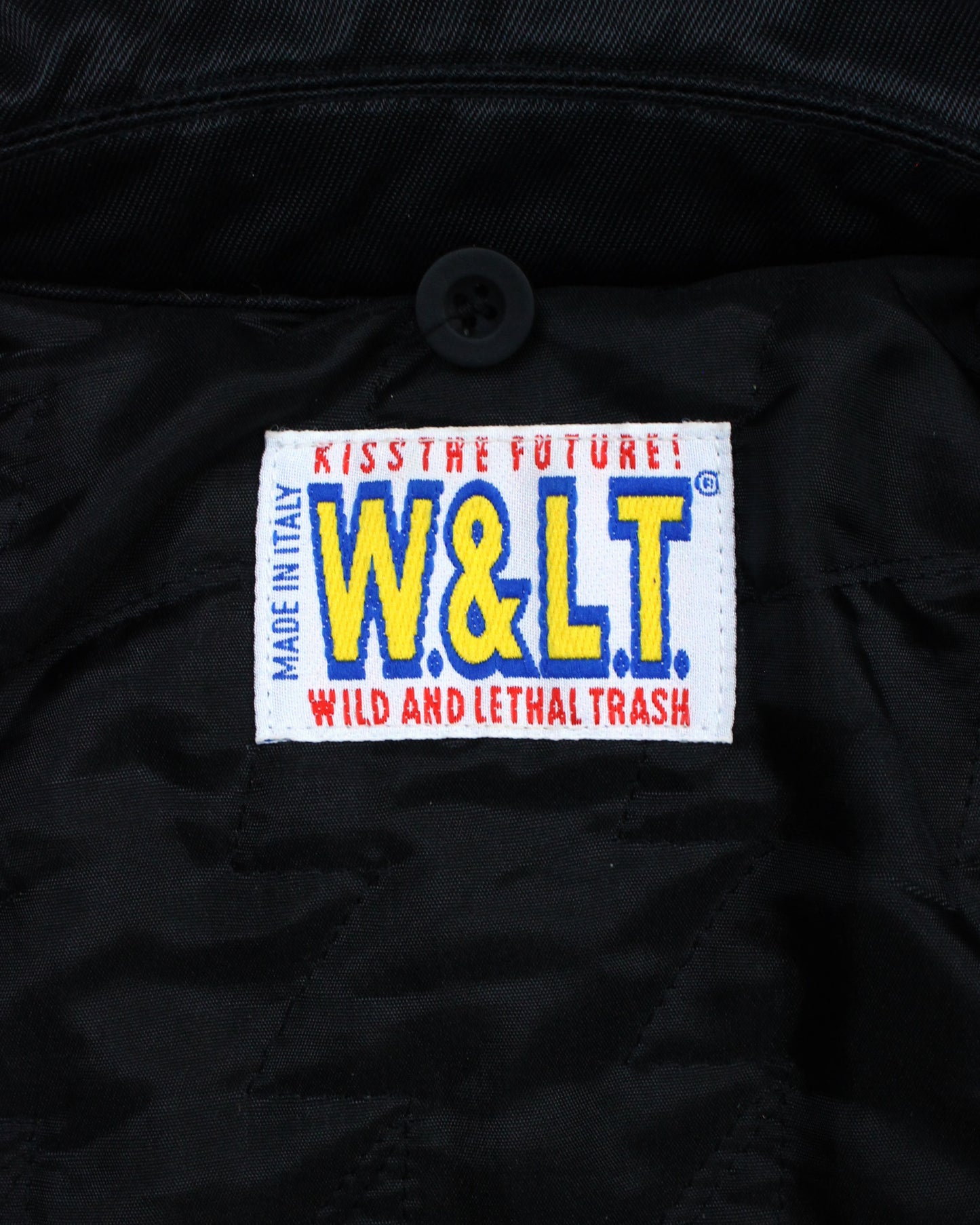 Walter van Beirendonck W&LT Black Nylon Jacket