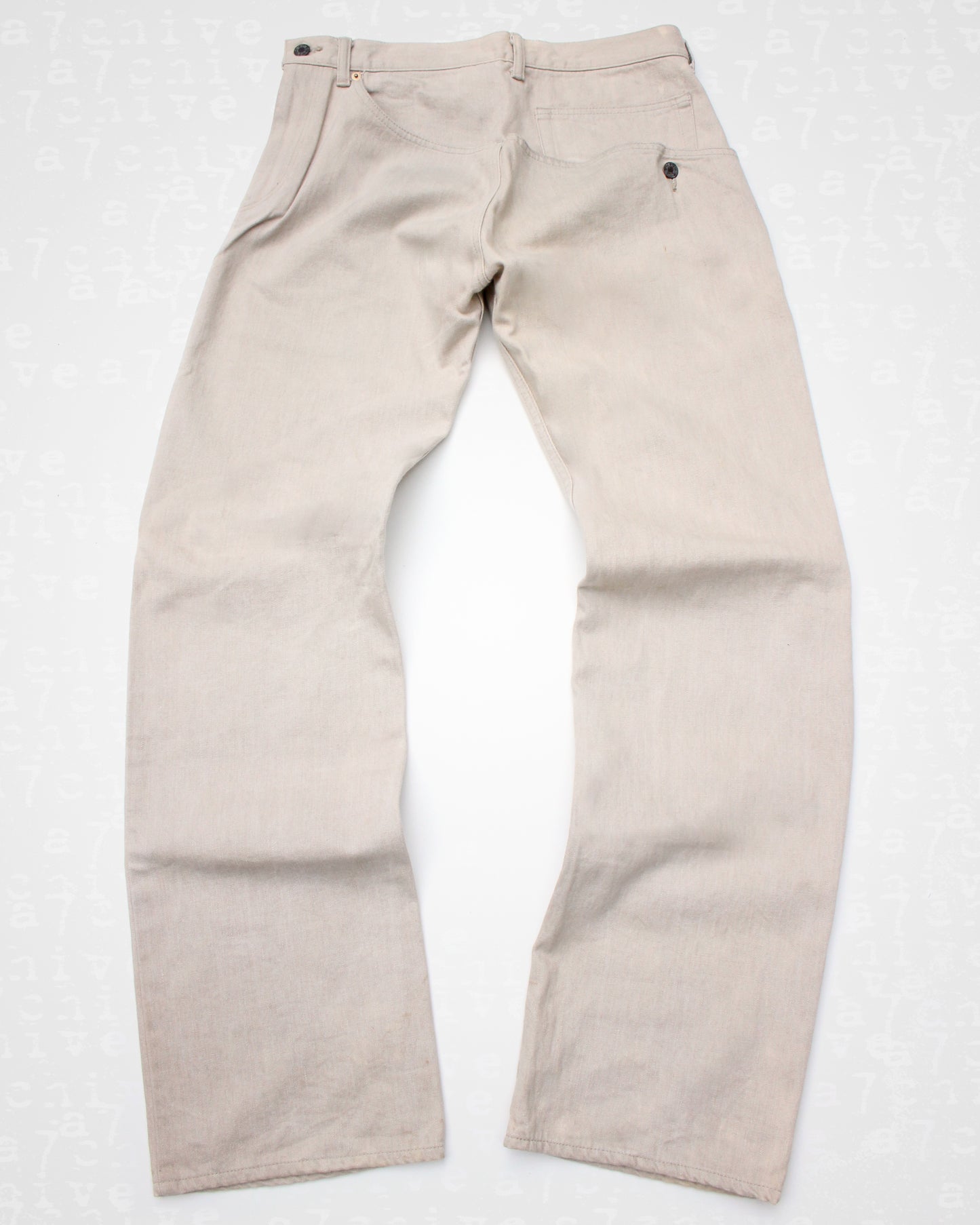 Yohji Yamamoto Y's Sideways Denim