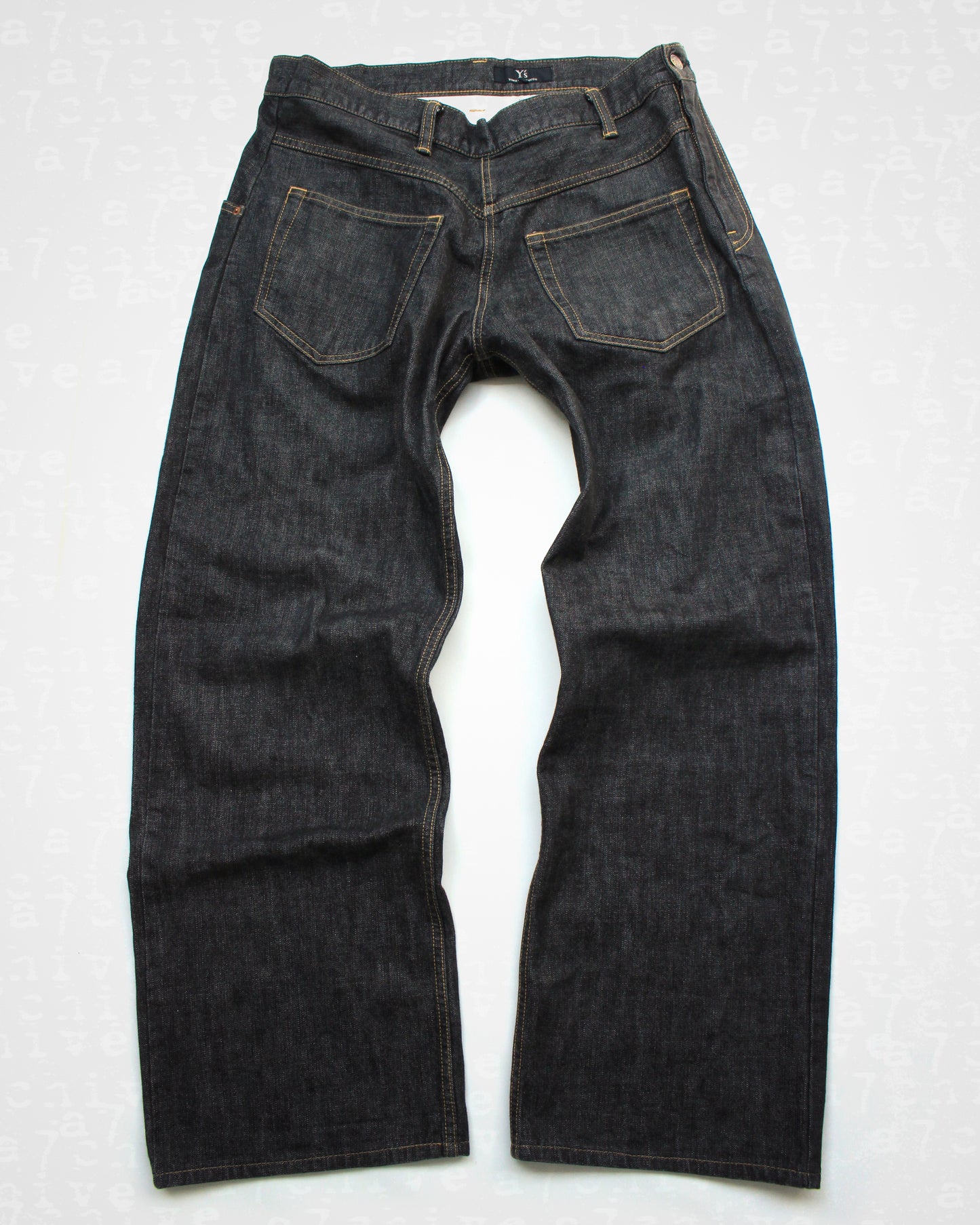 Yohji Yamamoto Sideways Denim