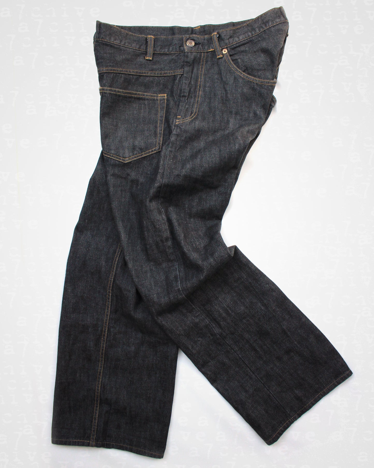 Yohji Yamamoto Sideways Denim