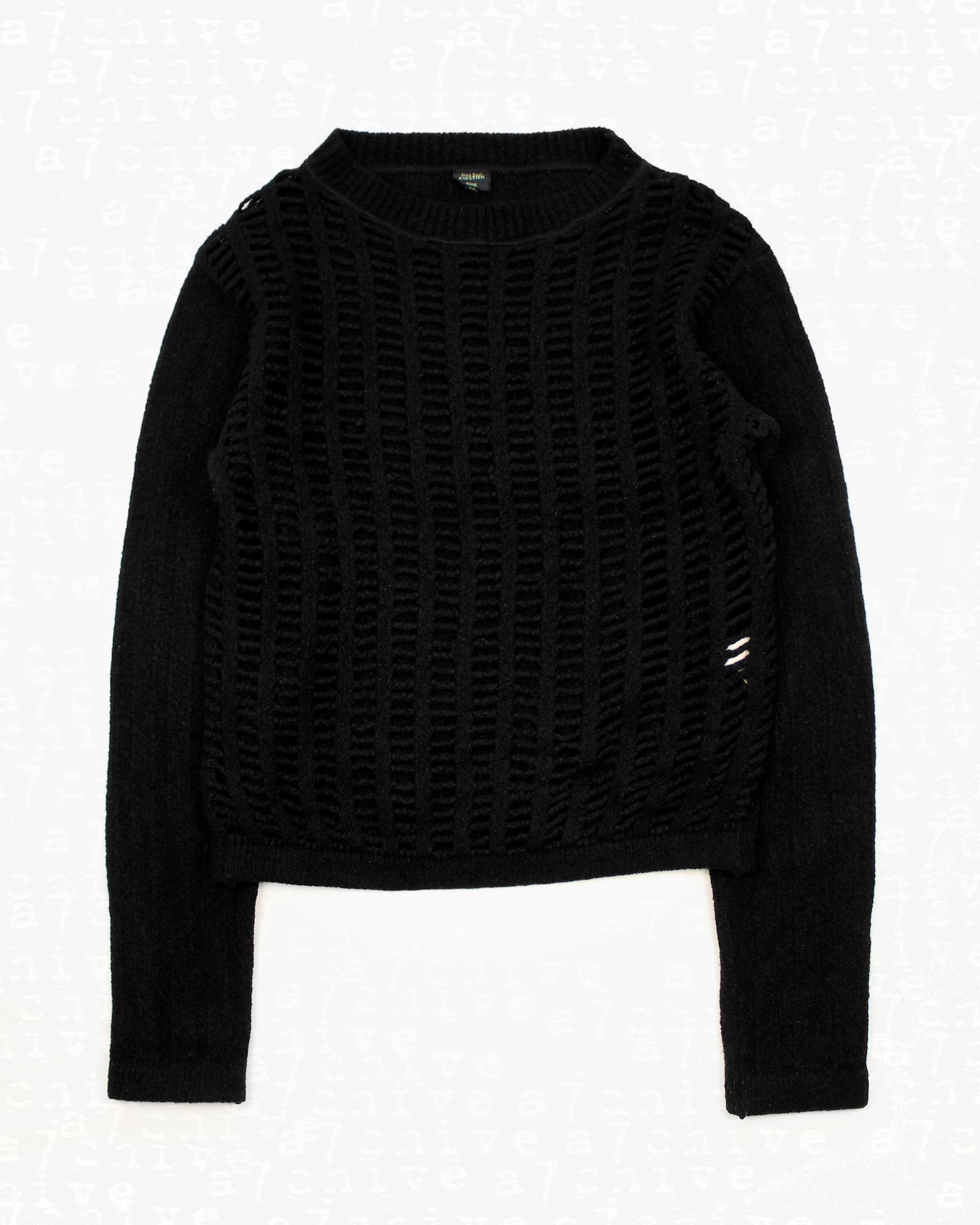 Jean Paul Gaultier Mesh Grid Knit