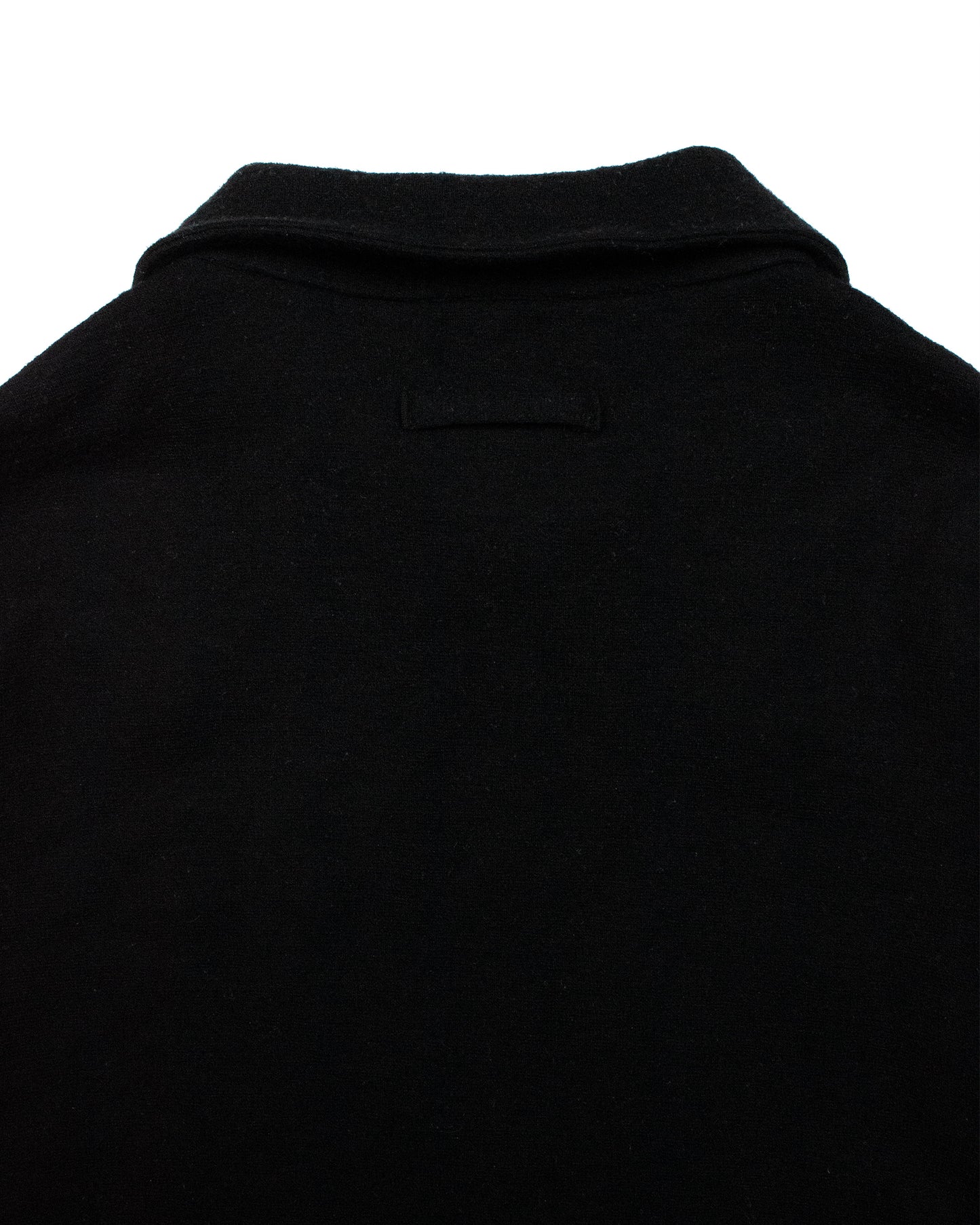 Jean Paul Gaultier Black Wool Zip-Up Top